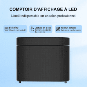 Comptoir accueil vidéo LED 2 comptoir vidéo LED